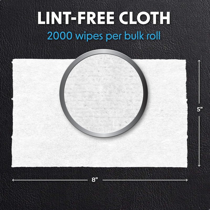 Wipex Max Out Sanitizing Wipes for Gyms - 2000 Wipes Economy Size Refill Rolls for Dispensers, 5"x8" - Ideal for High Volume Commercial Wellness Centers, Schools, Public Facilities & Studios - Image 4